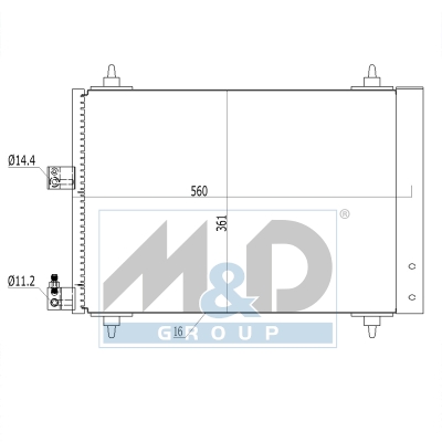Airconditioningcondensor