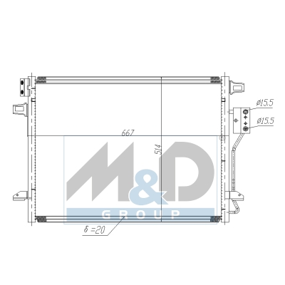 Airconditioningcondensor