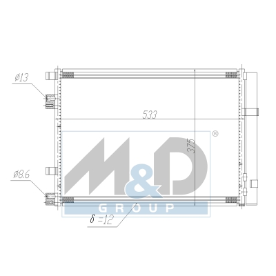 Airconditioningcondensor