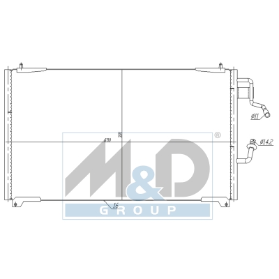 Airconditioningcondensor
