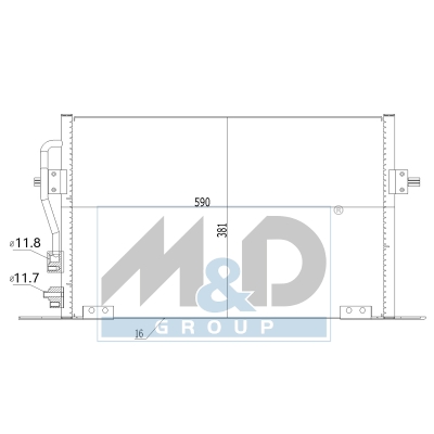 Airconditioningcondensor