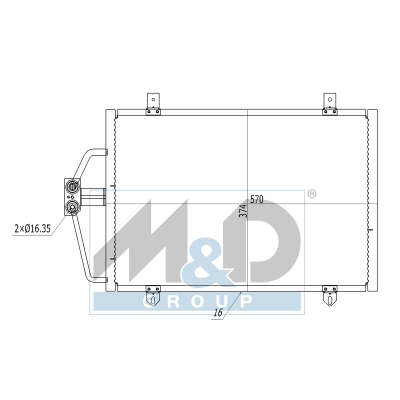 Airconditioningcondensor