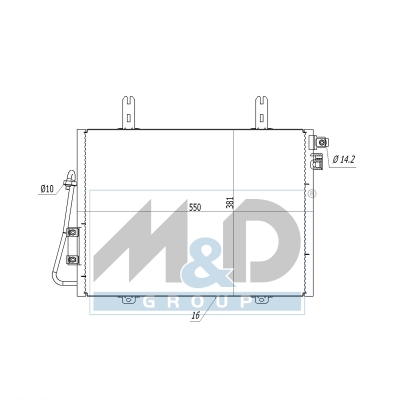 Airconditioningcondensor