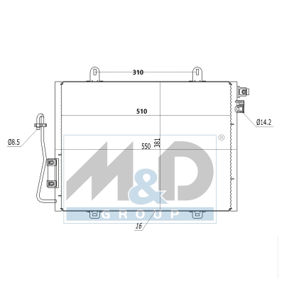 Airconditioningcondensor