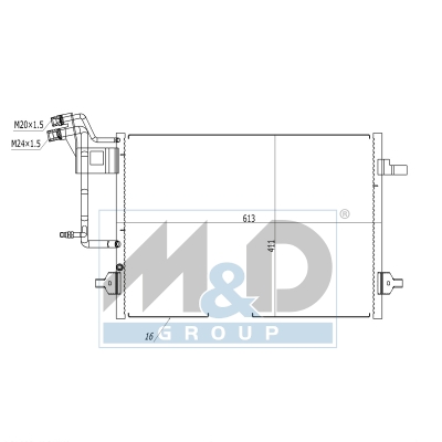 Airconditioningcondensor