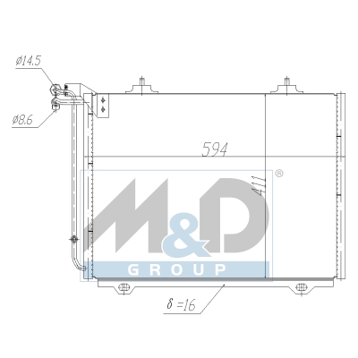Airconditioningcondensor