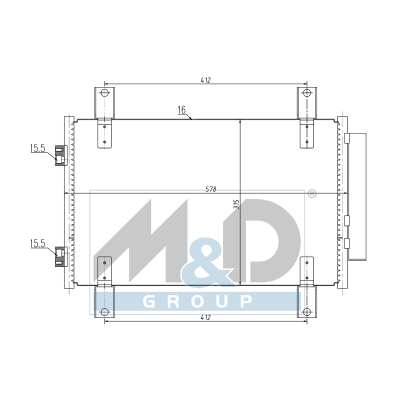 Airconditioningcondensor