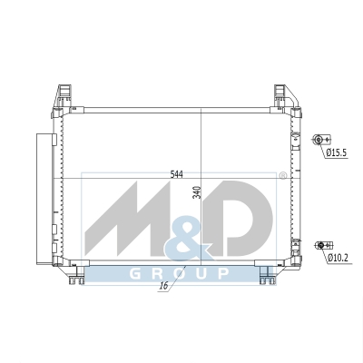 Airconditioningcondensor