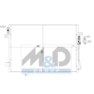 Airconditioningcondensor