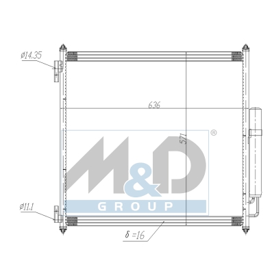 Airconditioningcondensor