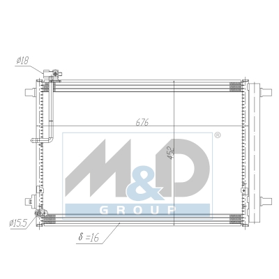 Airconditioningcondensor