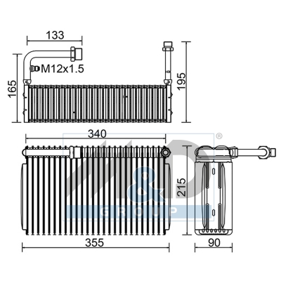 Verdamper, airconditioning