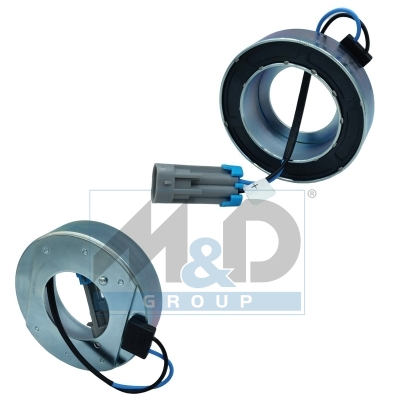 Spoel, magnetische koppeling (compressor)