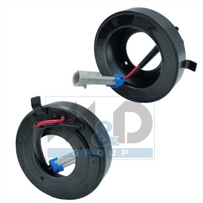 Spoel, magnetische koppeling (compressor)