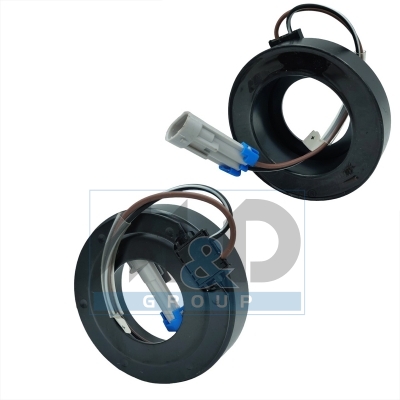Spoel, magnetische koppeling (compressor)