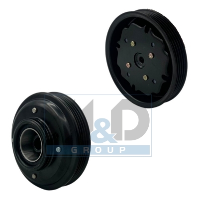 Magnetische koppeling, airconditioningcompressor