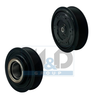 Magnetische koppeling, airconditioningcompressor