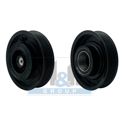 Magnetische koppeling, airconditioningcompressor