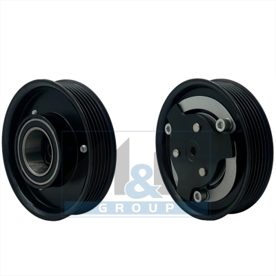 Magnetische koppeling, airconditioningcompressor