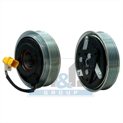 Magnetische koppeling, airconditioningcompressor