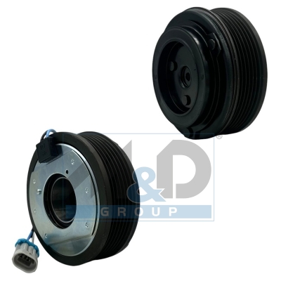 Magnetische koppeling, airconditioningcompressor