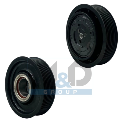 Magnetische koppeling, airconditioningcompressor