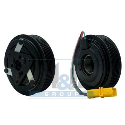 Magnetische koppeling, airconditioningcompressor