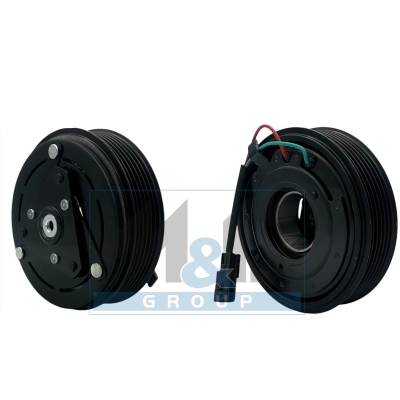 Magnetische koppeling, airconditioningcompressor