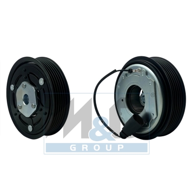 Magnetische koppeling, airconditioningcompressor