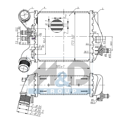 Intercooler, échangeur