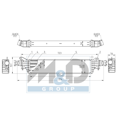 Intercooler, échangeur