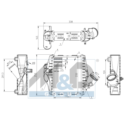 Intercooler, échangeur