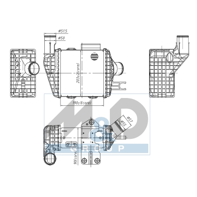Intercooler, échangeur