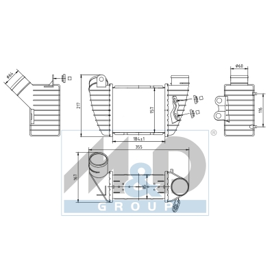 Intercooler, échangeur