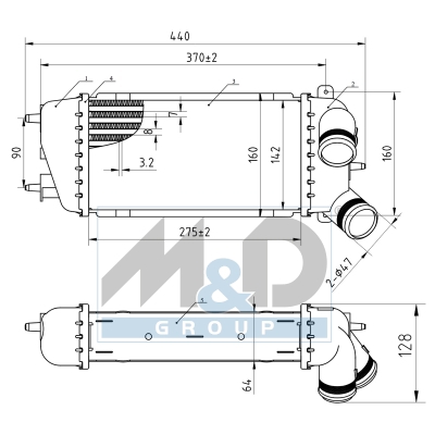 Intercooler, échangeur