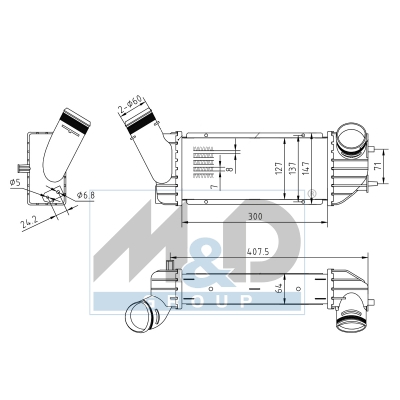 Intercooler, échangeur