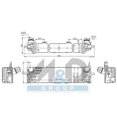 Intercooler, échangeur