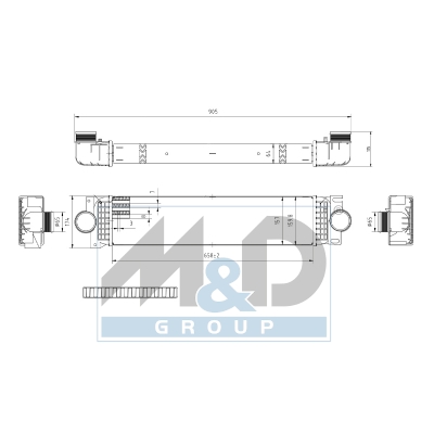 Intercooler, échangeur