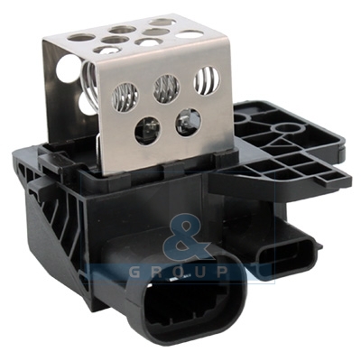 Serieweerstand, elektromotor (radiatorventilator)