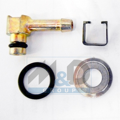 Verbinding diesel retourleiding