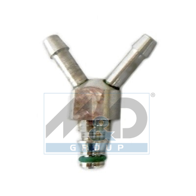 Verbinding diesel retourleiding