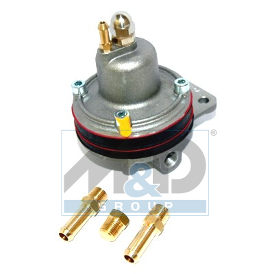 KING Einstellbarer Kraftstoffdruckregler, Doppelmembrane Rising Rate Typ