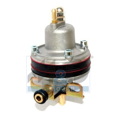 KING Einstellbarer Kraftstoffdruckregler, Doppelmembrane Rising Rate Typ