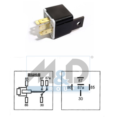 Relais 12 VOLT MINI