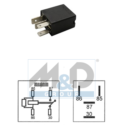 Relais 12V-20A 1 N.A.