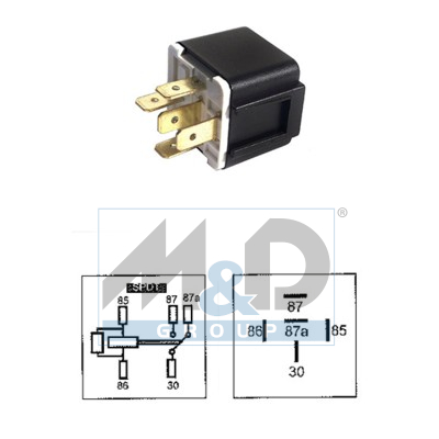 Relais 24 VOLT MINI 
