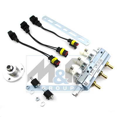 Schienen-LPG AMP Weiß 3 cyl. E4