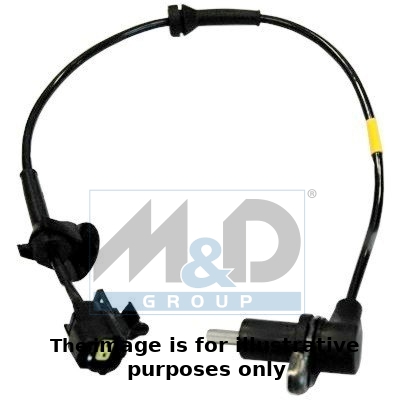 ABS-Hintersensor, zweiseitig