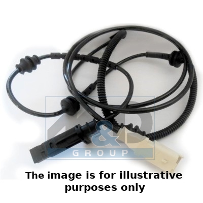 ABS-Hintersensor, zweiseitig