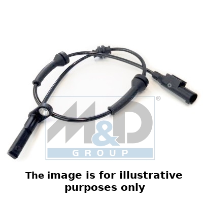 ABS-Hintersensor, zweiseitig